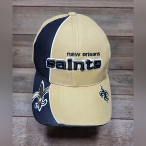 Vintage New Orleans Saints Reebok NFL Pro Line Strapback Hat